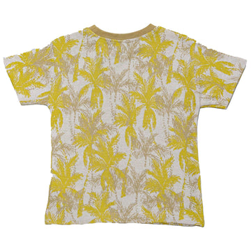 Beige Short Sleeve T Shirt Beige Nawao.com