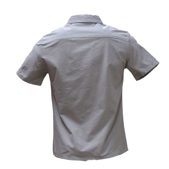 Beige Short Sleeves Shirt Beige Nawao.com