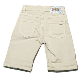 Beige Shorts With Draw Cord Nawao.com