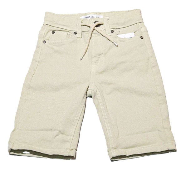 Beige Shorts With Draw Cord Nawao.com