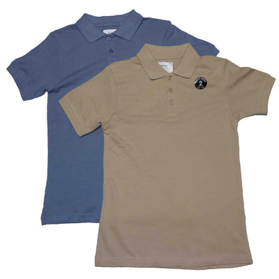 Beige Sky Blue 2 Pc Polo Nawao.com