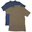 Beige Sky Blue 2 Pc Polo Nawao.com