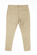 Beige Slim Fit Chino Trousers Beige Nawao.com