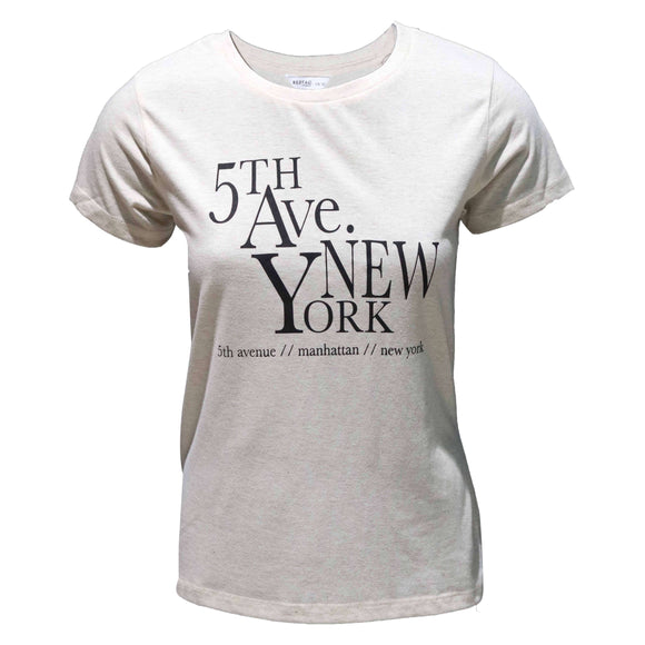 Beige T-Shirt Nawao.com
