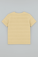 Beige Textured T Nawao.com
