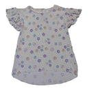 Beige Wideleg And Top Pleated Floral Pink Aop Set Beige Nawao.com