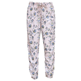Beige Woven Pajama Bottom Nawao.com
