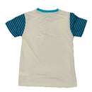 Biege Print Short Sleeve Tshirt With Long Pant Nawao.com
