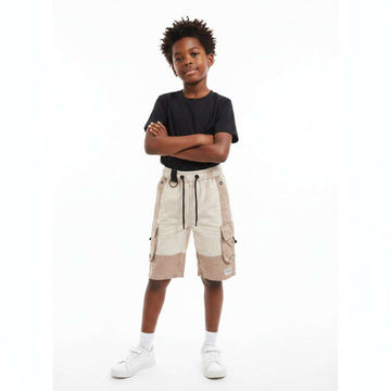 Bjr Beige Shorts With Cargo Pocket Beige Nawao.com