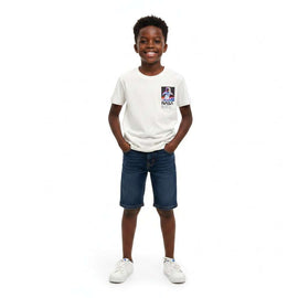 Bjr Beige T Shirt With Woven Patch Beige Nawao.com