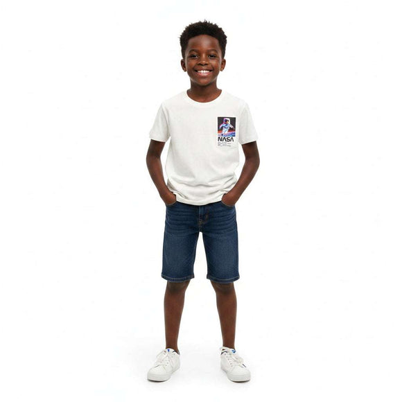 Bjr Beige T Shirt With Woven Patch Beige Nawao.com