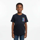 Bjr Black T Shirt With Tiger Embroidery Black Nawao.com