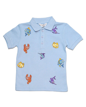 Bjr Short Sleeve Embroidery Polo Tsh Nawao.com