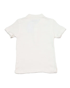 Bjr Short Sleeve Ivory Polo Tsh Nawao.com