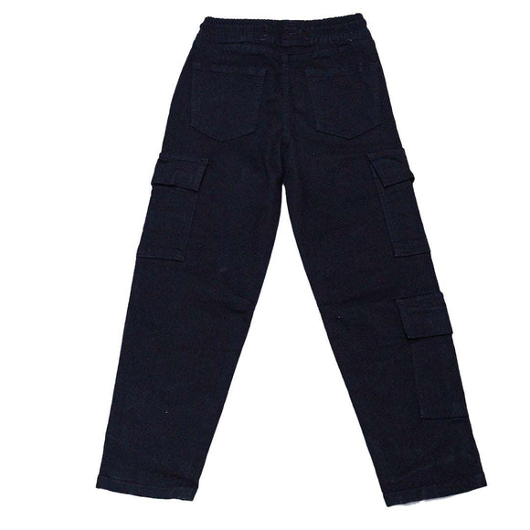 Black 3 Pocket Baggy Jeans Nawao.com