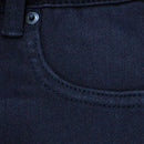 Black 5 Pocket Belted Denim Shorts Nawao.com