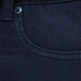 Black 5 Pocket Belted Denim Shorts Nawao.com