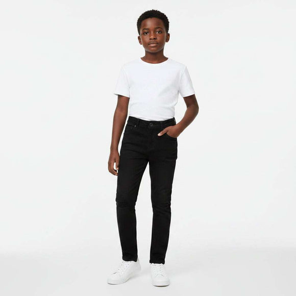 Black 5 Pocket Table Trouser Black Nawao.com