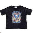 Black Acid Boxy Fit T Shirts Black Nawao.com