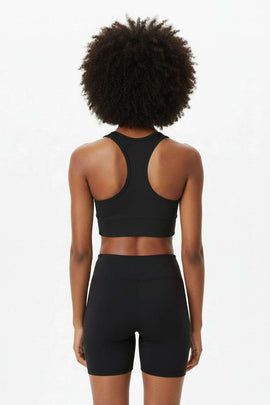 Black Active Sports Bra Black Nawao.com