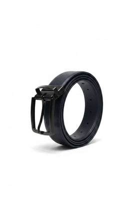 Black And Navy Belt With Twist Buckle Assorted Nawao.com