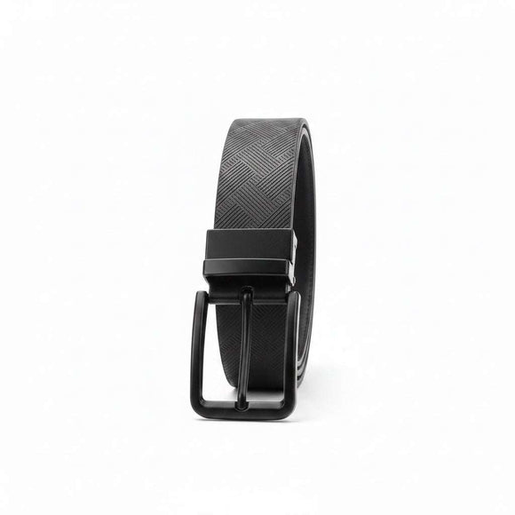 Black And Tan Twist Buckle Belt Black Nawao.com