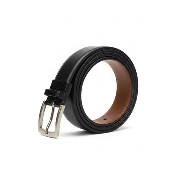 Black And Tan Twist Buckle Belt Black Nawao.com