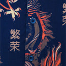 Black Animal Print Aop Shirt Black Nawao.com