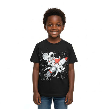 Black Astranaut S S Graphic Tee Black Nawao.com
