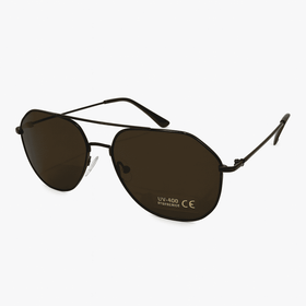 Black aviator Sunglass Nawao.com
