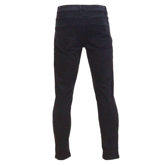 Black Basic 5 Pocket Slim Fit Jeans Black 30 Nawao.com