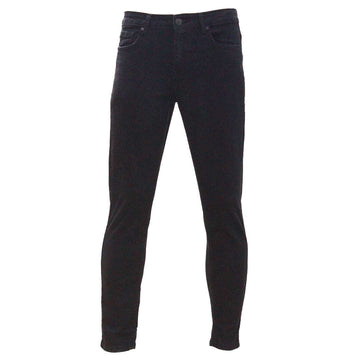 Black Basic 5 Pocket Slim Fit Jeans Black 30 Nawao.com