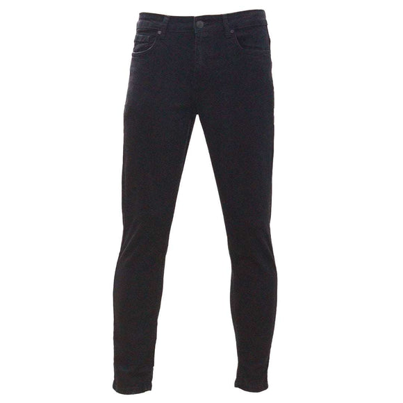 Black Basic 5 Pocket Slim Fit Jeans Black 30 Nawao.com