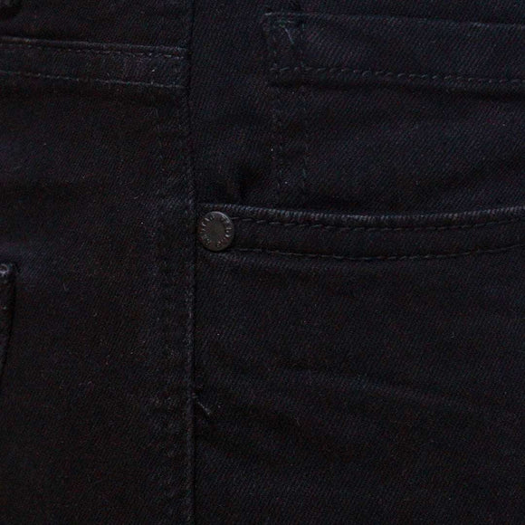 Black Basic 5 Pocket Slim Fit Jeans Black 30 Nawao.com