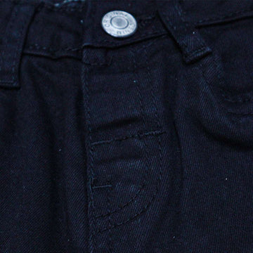 Black Basic Denim Black Nawao.com