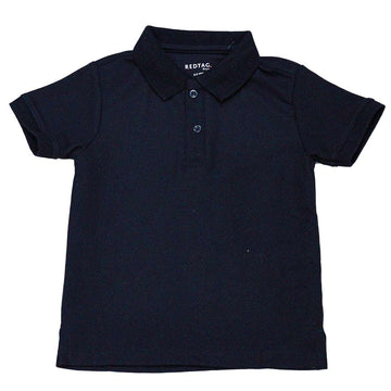 Black Basic Polo Shirt Nawao.com