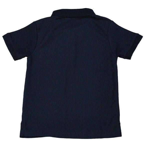 Black Basic Polo Shirt Nawao.com