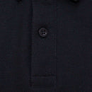 Black Basic Polo Shirt Nawao.com