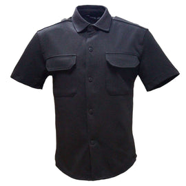 Black Boxy Fit Overshirt Black Xx Nawao.com