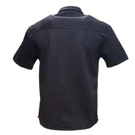 Black Boxy Fit Overshirt Black Xx Nawao.com