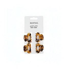 Black Brown Hair Claw 4Pcs Set Nawao.com