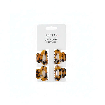 Black Brown Hair Claw 4Pcs Set Nawao.com