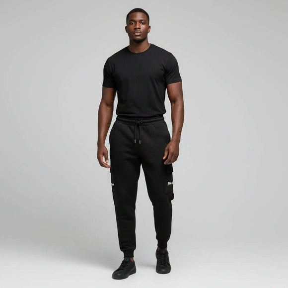 Black Cargo Track Pant Black Xx Large Nawao.com