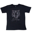 Black Champion Tiger Face Hd Print Nawao.com