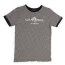 Black Check T-Shirt Nawao.com