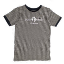 Black Check T-Shirt Nawao.com