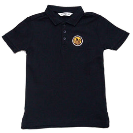 Black Chest Logo Polo Nawao.com