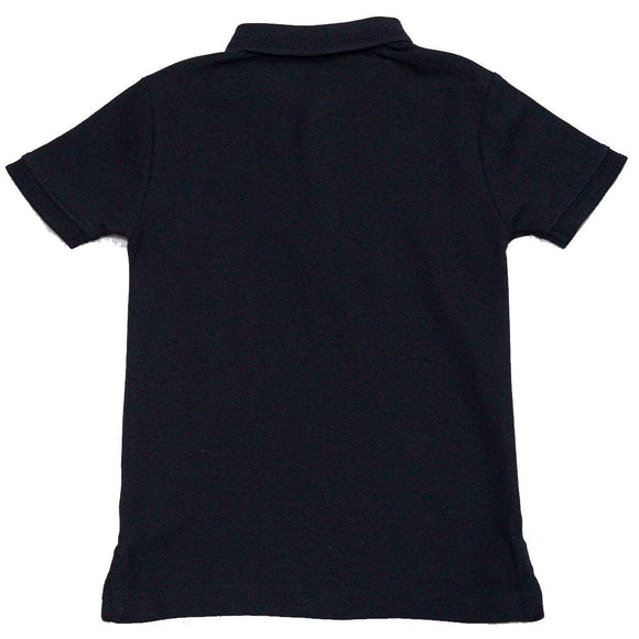 Black Chest Logo Polo Nawao.com