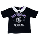 Black Collared Top Wednesday Black Nawao.com