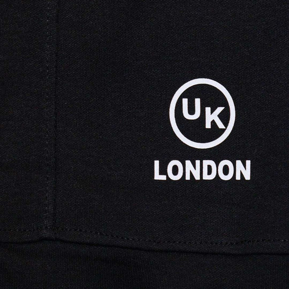 Black Cut And Sew Active Shorts Nawao.com